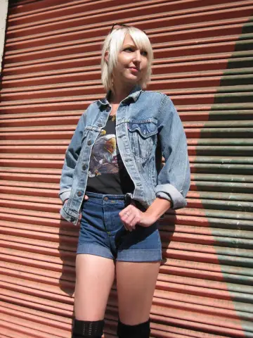 Levi's trucker jacket, medium wash